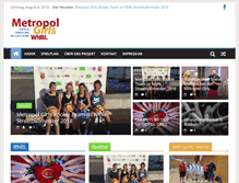 Tablet Screenshot of metropol-girls.de